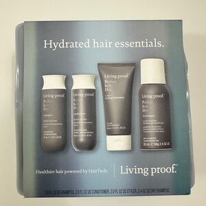 Living Proof Hydrated Hair Essentials 4-Piece Kit  $50 retail
